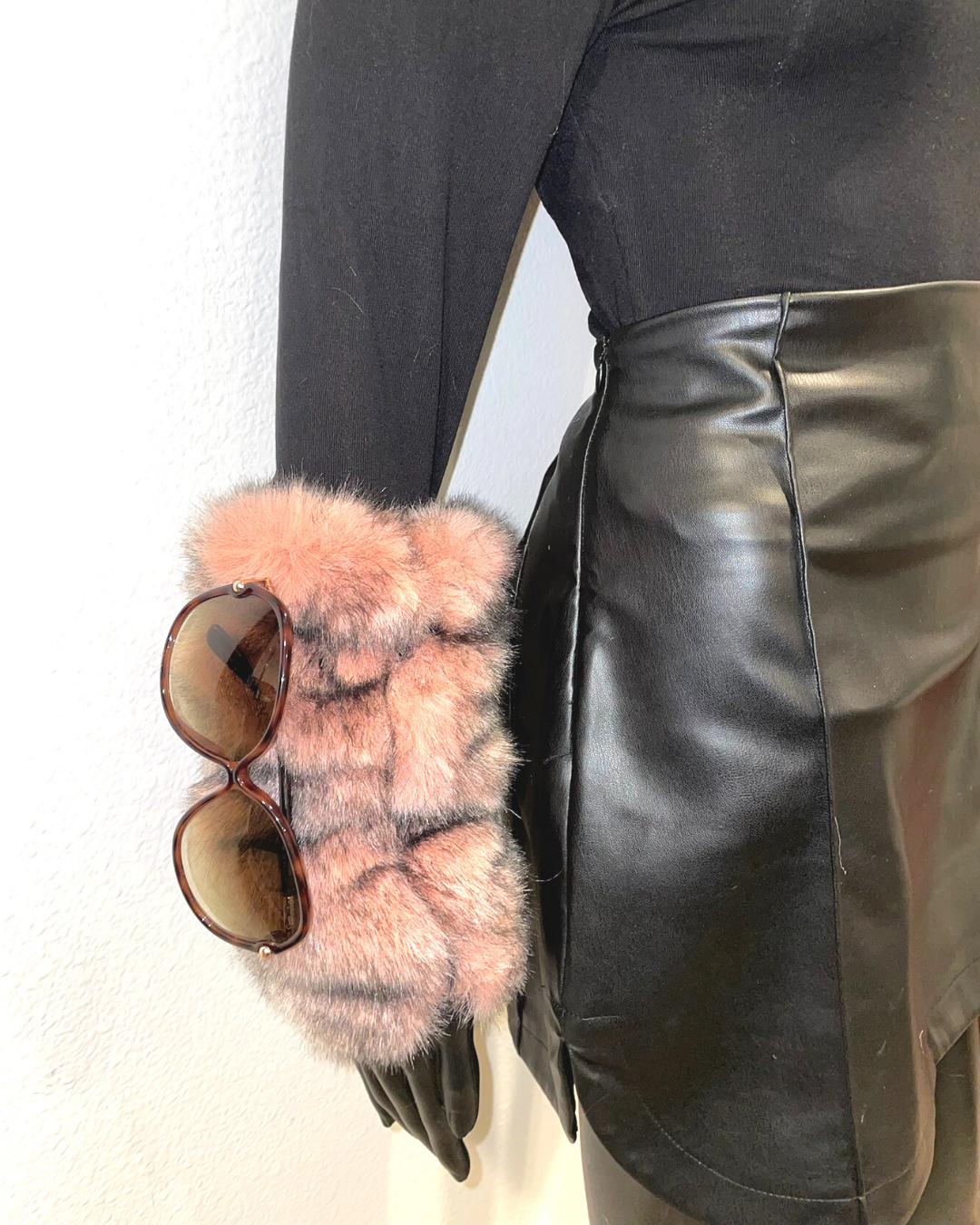 Luxury Fashion Arm Warmers - Pink