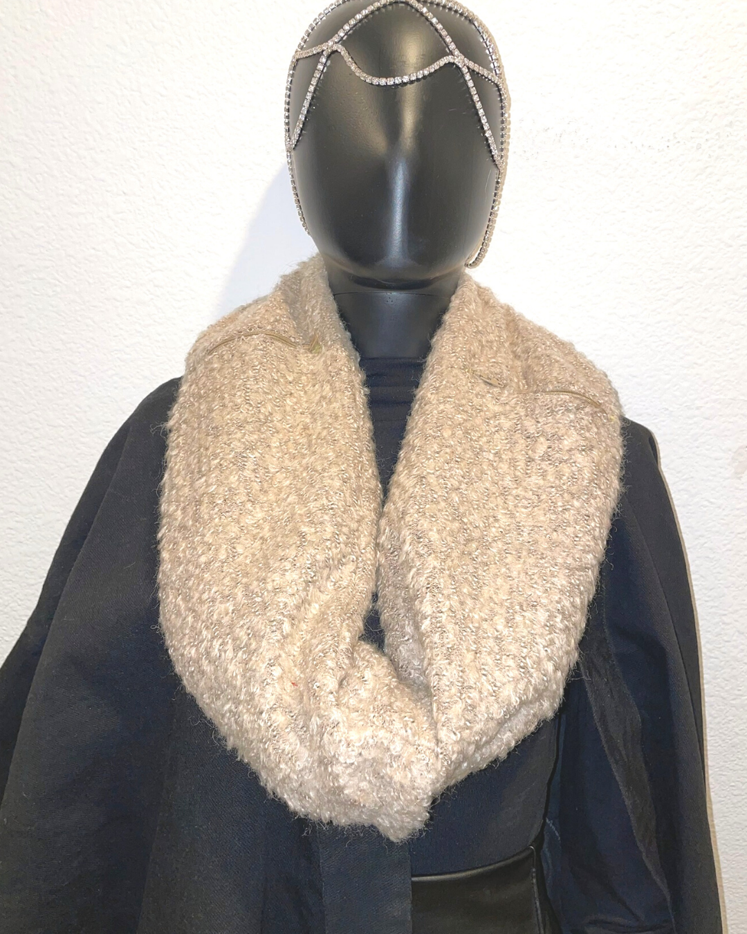 Signature Knit Fashion Arm Warmers - Cream