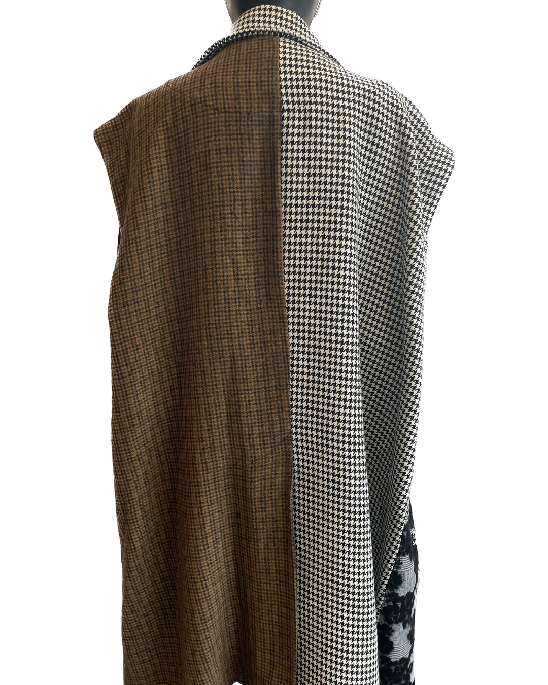 Wild Card Oversized Sleeveless Overcoat